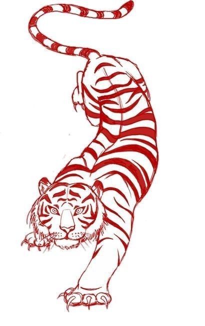 #MiniTattoos #SmallTattooDesigns #TinyTattooIdeas #MinimalistTattoos #SmallInk #TinyTats #LittleTattoos #MicroTattoos #PetiteTattoos #SmallTattooArt Red Tiger Tattoo For Women, Girly Tiger Tattoo, 2 Tiger Tattoo, Two Tigers Tattoo, Red Tatooes, Red Tiger Tattoo, Pop Punk Tattoo, Tigres Tattoo, Om Tattoo Designs