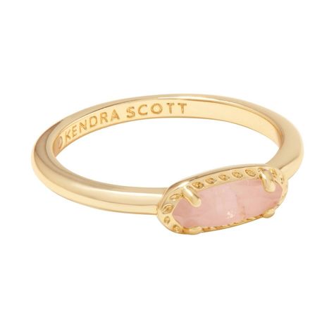 Acssesories Aesthetic, Kendra Scott Rings, Pink And Gold Jewelry, Kendra Scott Ring, Jewelry Kendra Scott, Ring Inspo, Stack Rings, Preppy Jewelry, Lara Jean