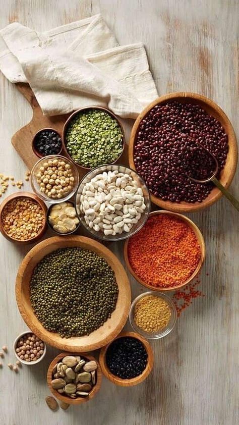 Spices Food Photography, Millet Photography, Beans Photography, Food Moodboard, Herb Photography, Cereals And Pulses, Beans And Legumes, Spices Photography, Food Art Photography