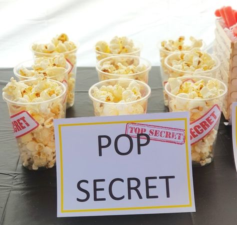 Investigation Theme Party, Detective Theme Birthday Party, Secret Agent Theme Party, Investigators Birthday Party, Secret Agent Party Ideas, Secret Agent Spy Birthday Party, Detective Party Food Ideas, Top Secret Birthday Mission Ideas, James Bond Food Ideas