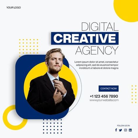 Social Media/Instagram Banner Design| Canva Templates Instagram Banner Design, Graphic Designing Services, Webinar Design, Digital Creative Agency, Graphic Design Business Card, Social Media Advertising Design, Desain Editorial, Instagram Banner, Graphic Design Flyer