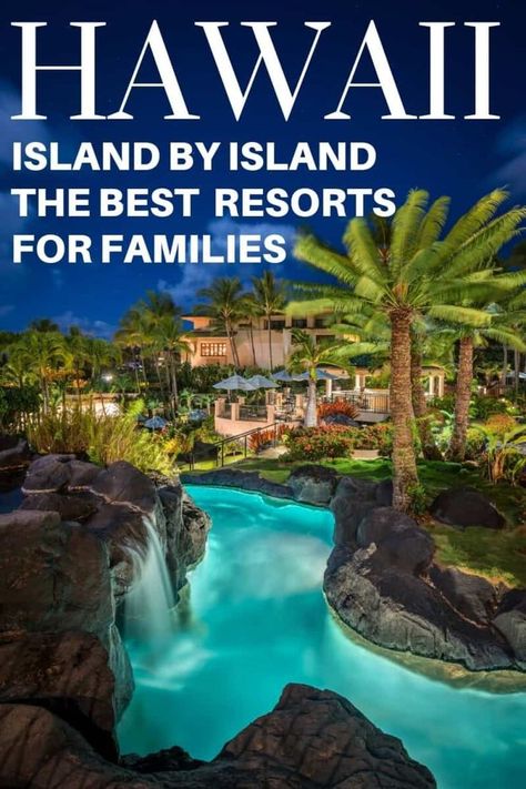 Luxury Beach Vacation, Hotels In Hawaii, Best Hawaiian Island, Hawaii Family Vacation, Resorts For Kids, Hawaiian Resorts, Best Island Vacation, Best Family Resorts, Maui Resorts