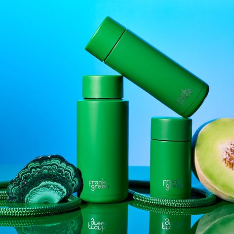 The spotlight is on a new hue - Evergreen, by Frank Green! 💚 A colour that signifies new beginnings and feels like optimism ✨ Add a contemporary pop of colour to your every day! Discover the latest from Frank Green online via the link in bio, or in-store at Queen Street, Auckland. #frankgreen #newarrivals #stayhydrated #smithandcaugheys Wining Product, Green Branding, Frank Green, Wooden Playset, Sustainable Products, Outdoor Pots, Reusable Bottle, Drink Bottle, Feeding Kids