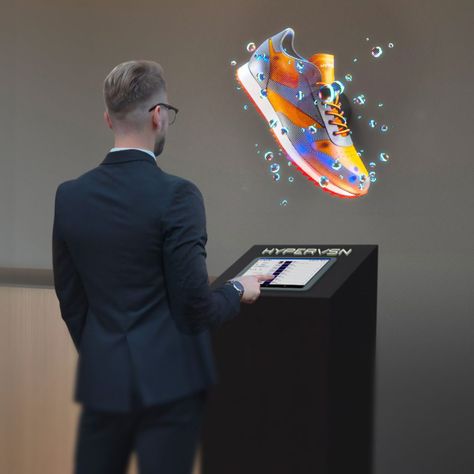 3D Hologram Rentals for Events - Rent Holographic Displays | Holographic Technology - HYPERVSN Grace Hopper Conference, Hologram Technology, Holographic Displays, 3d Hologram, Tv Decor, Digital Signage, Use Case, Retail Display, Visual Effects