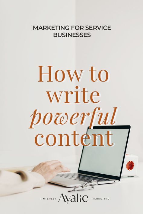 #content #ayalie Marketing for small businesses: learn how to write content for social media that your audience will love. Content marketing tips for entrepreneurs by Ayalie Pinterest Marketing. Start writing better blog posts, better Instagram captions and better marketing materials in general #marketing How To Write Content, Pinterest Marketing Tips Small Businesses, Marketing Notes, Writing Freelance, Content Writing Tips, Writing Content, Content For Social Media, Tips For Entrepreneurs, Website Copywriting