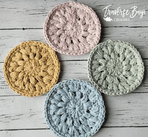 Crocheted Car Coasters, Yarn Bee Crochet Patterns Free, Beginner Crochet Coasters Free Pattern, Crochet Coasters Easy, Car Coaster Crochet Pattern Free, Crochet Coasters Free Pattern Round, Crochet Coaster Set Free Pattern, Crochet Car Coasters Free Pattern, Quick Free Crochet Patterns