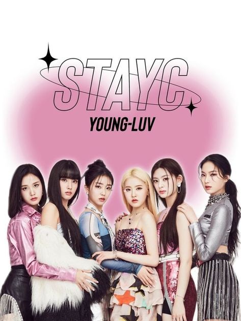 Stayc Y2k Poster, Stayc Edit Poster, Stayc Prints, Stayc Poster Prints, Pastel Kpop Poster, Kpop Pink Poster, Stayc Y2k, Kpop Aesthetic Poster, Stayc Poster