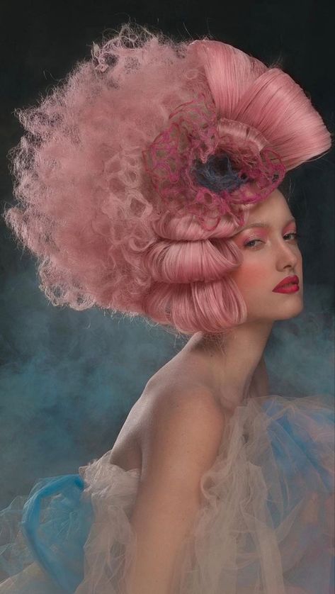 Rococo Hair, Hair Art Photography, Intricate Hairstyles, Competition Hair, Avant Garde Hair, Dramatic Hair, Wine Hair, Candy Hair, Editorial Hair