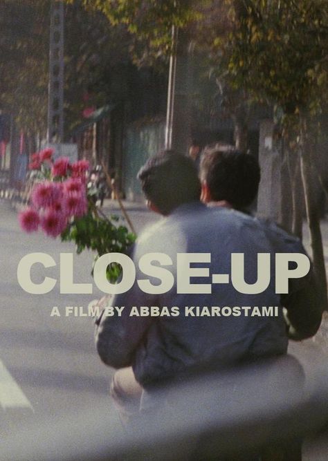 Close Up 1990, Close Up Film, Abbas Kiarostami, Iranian Film, Movie Hacks, Best Movie Posters, Film Posters Minimalist, Film Poster Design, I Love Cinema