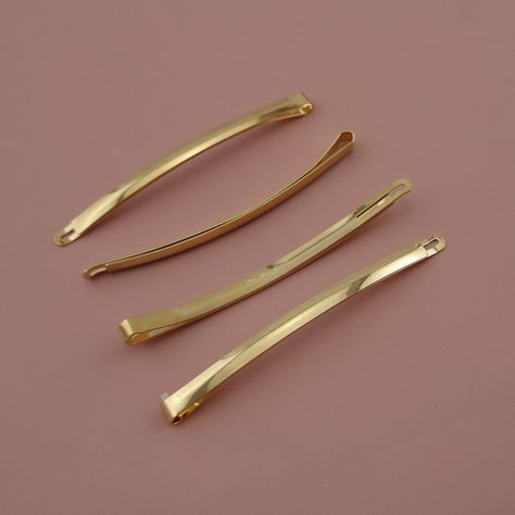 Cheap Women's Hair Accessories, Buy Quality Apparel Accessories Directly from China Suppliers:10PCS 5mm*9.0cm Golden Curved Plain Metal Long Bobby Pins,hair slide barrettes womens side clips Lead Free,Nickle Free Enjoy ✓Free Shipping Worldwide! ✓Limited Time Sale ✓Easy Return. Pins Design, Hair Bobby Pins, Bobby Pin Hairstyles, Hair Slide, Metallic Hair, Hair Barrettes, Hair Accessories For Women, Barrettes, Bobby Pins