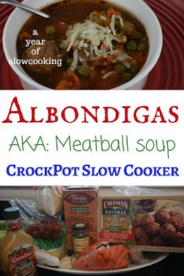 Meatball Soup Crockpot, Homemade Meatballs Crockpot, Albondigas Meatballs, Easy Crockpot Meatballs, Quick Foods, Mexican Meatball Soup, Albondigas Soup, Crockpot Slow Cooker, Meatball Recipes Crockpot