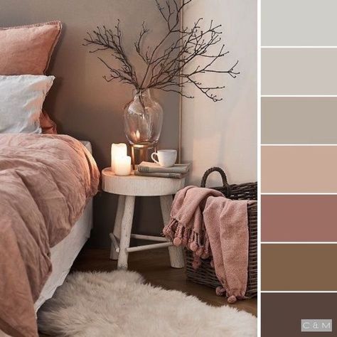 Desert color palette. Lakaran Fesyen, Bedroom Essentials, Relaxation Room, Room Color Schemes, Bedroom Color Schemes, Gray Bedroom, Beige Walls, Bedroom Paint, Living Room Paint