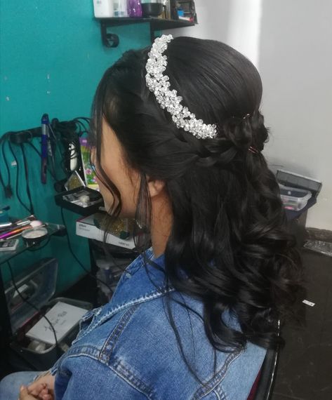 Short Sweet 16 Hairstyles, Half Up Half Down Quinceanera Hairstyles Short Hair, Quinceanera Short Hairstyles, Short Quince Hair, Quinceanera Hairstyles Shoulder Length, Short Hair Quinceanera Hairstyles, Disco Quinceanera, Quinceanera Hairstyles For Short Hair, Short Quince Hairstyles