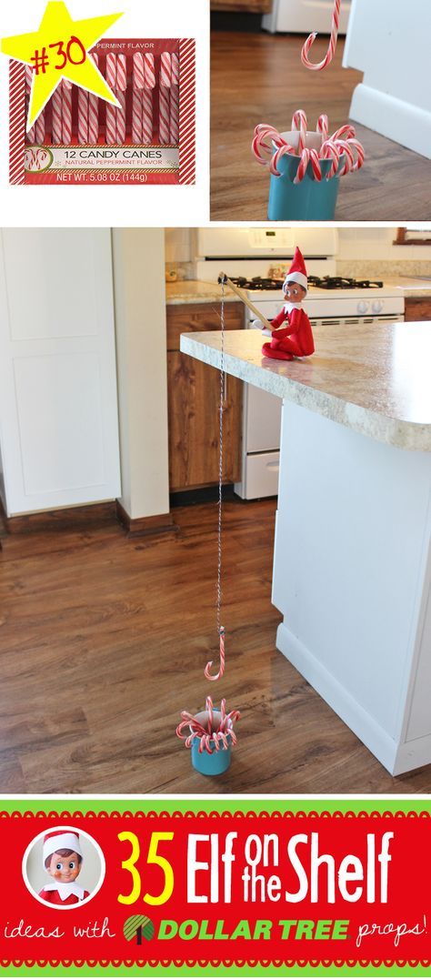 Candy cane fishing Candy Cane Fishing, Tree Props, Elf Of The Shelf, Funny Elf On The Shelf, Christmas Elf Ideas, Elf Shelf, Christmas Elf On The Shelf, Awesome Elf On The Shelf Ideas, Elf On Shelf Ideas