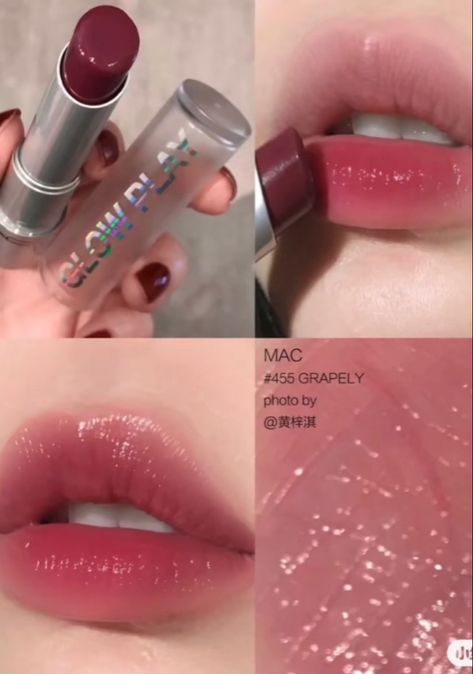 Mac Glow Play Lip Balm, Glow Play Lip Balm, Kawaii Makeup, Makeup Accesories, Lip Makeup Tutorial, Ethereal Makeup, Pinterest Makeup, Fancy Makeup, Makeup Makeover