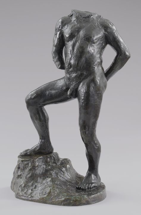 Auguste Rodin. Study for the Naked Balzac. c. 1893 (cast 1971) Rodin Sculpture, Honore De Balzac, History Of Art, Auguste Rodin, Figurative Sculpture, Male Art, Art History, The Collection, Visual Art