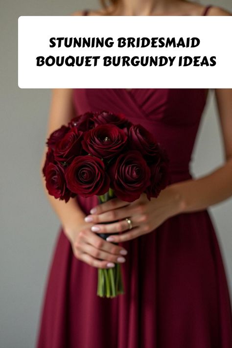 Stunning Bridesmaid Bouquet Burgundy Ideas Bridesmaid Bouquet Burgundy, Burgundy Bridesmaid Bouquet, Small Bridesmaid Bouquet, Bridesmaid Bouquet Ideas, Small Bridesmaid Bouquets, Bouquet Burgundy, Bridesmaid Bouquet White, Burgundy Bouquet, Autumn Weddings