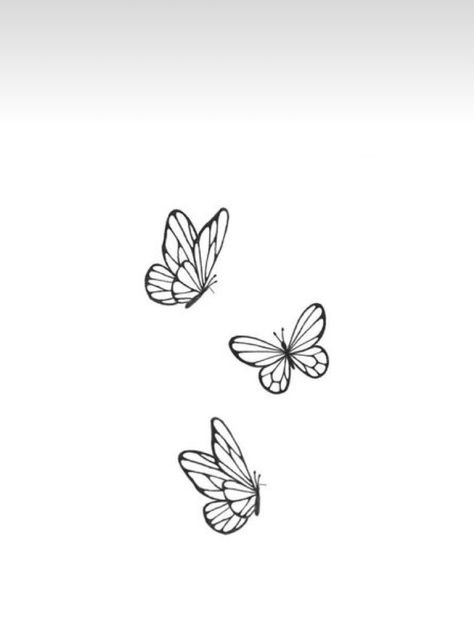 Tiny Butterfly Tattoo, Butterfly Tattoos Images, Borboleta Tattoo, Simple Butterfly Tattoo, Tiny Flower Tattoos, Butterfly Tattoo Stencil, Unique Butterfly Tattoos, Butterfly Wrist Tattoo, Minimalistic Tattoo