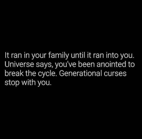 Much of the trauma we have dealt with in our lives is generational trauma. We repeat the history of our family because that’s what we identify with. Be the one that chooses to break that cycle and clear the path for the generations to come. Cycling Quotes, Be The One, Mental And Emotional Health, Family Quotes, Emotional Health, Our Life, The History, The One, Cycling