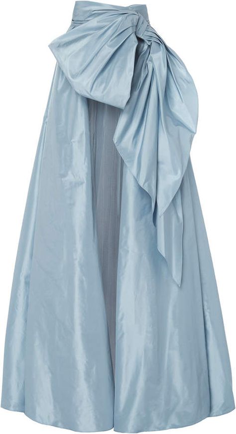 Marchesa Silk Taffeta A-Line Ballgown Overskirt#affiliatelink Tafetta Dress, A Line Skirt Outfits, Marchesa Fashion, Marchesa Spring, Silk Evening Dress, Evening Skirts, Christopher Esber, Gabriela Hearst, Stylish Skirts