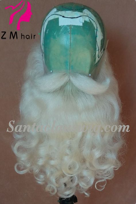 2018 beautiful medium length yak santa claus lace beard with lace moustache B-34 - Professional santa claus beard and wig set santa claus hair - santa beard santa wig deluxe santa claus beard wig set ,fake santa claus beard wig moustache, white father Christmas beard wig set Beard Wig, 16 Inch Hair, Santa Claus Suit, Santa Claus Outfit, Fake Beards, Santa Paintings, Santa Claus Costume, Santa Beard, Saint Nick