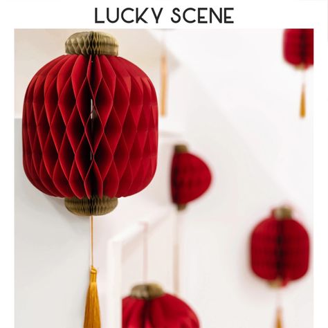 3.84US $ |New Year's Honeycomb Ball Decoration Spring Festival Red Paper Lantern Ornament Shopping Mall Window Decoration Pendant S01839| |   - AliExpress Chinese Party Decorations, Red Baby Shower, Chinese Party, Asian Party, Traditional Chinese Wedding, Chinese Aesthetic, Chinese Tea Ceremony, Chinese New Year Decorations, Red Lantern