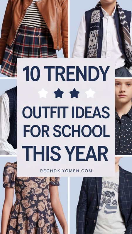 Unlock your style this school year with our top 10 trendy outfit ideas! From chic layers to must-have accessories, discover looks that will have you standing out in the hallways. Perfect for every vibe, these outfits are both fashion-forward and comfy. Get inspired and elevate your school wardrobe t Highschool Fashion, Outfit Ideas For School, High School Fashion, Trendy Outfit Ideas, Effortlessly Chic Outfits, Trendy Outfit, Student Fashion, Classic Jeans, Oversized Cardigan