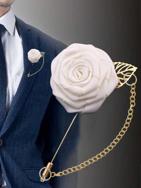 Boutonniere Pins, Flower Boutonniere, Flower Lapel, Groomsmen Boutonniere, Rose Boutonniere, Flower Lapel Pin, Prom Flowers, Groom Boutonniere, Silk Rose