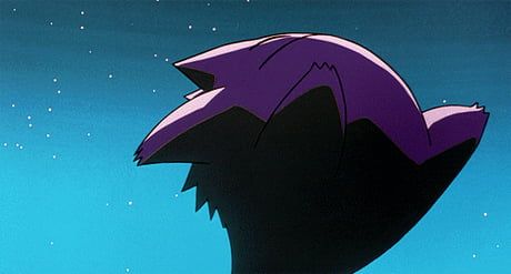 Just a random gif I wanted to share Gengar Banner, Gengar Gif, Pokemon Tumblr, Ghost Type Pokemon, Gengar Pokemon, Ghost Pokemon, Ghost Type, Pokemon Gif, Random Gif