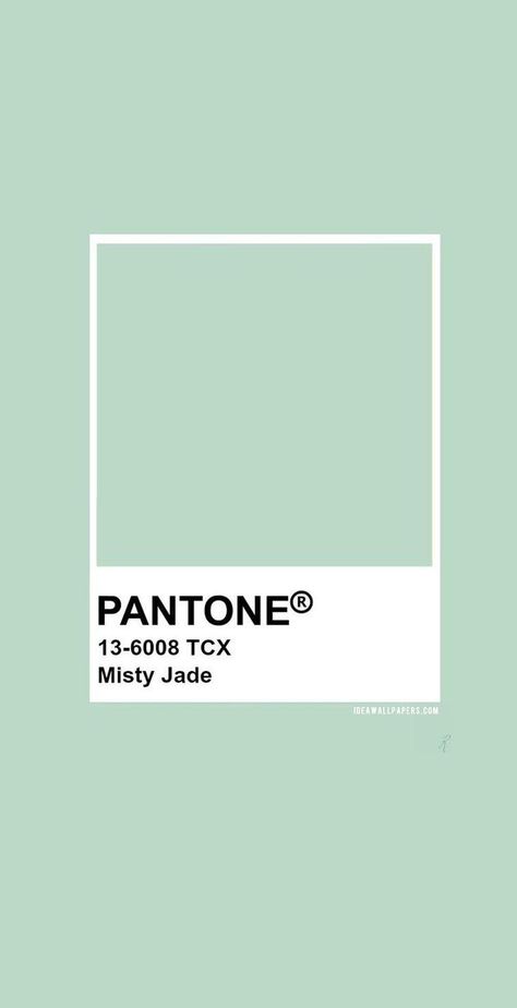 12.Mar.2020 - Pantone Misty Jade : Pantone 13-6008 color #color #pantone #colorinspiration Pantone Misty Jade : Pantone 13-6008 color #color #pantone #colorinspiration Jade Pantone, Pantone Verde, Misty Jade, Green Pantone, Pantone Green, Color Inspiration Boards, Pantone Palette, Color Pantone, Pantone Colour Palettes