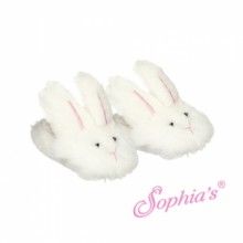 White Bunny Slippers Fits 18 Inch American Girl Doll Shoes Fluffy Bunny Slippers, American Girl Doll Shoes, Fluffy Rabbit, Button Up Pajamas, Bunny Slippers, Fluffy Bunny, Our Generation Dolls, Bunny Face, White Bunny