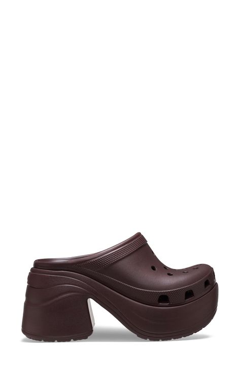 Platform Crocs, Shoes Crocs, Black Open Toe Heels, Crocs Sandals, Black Strappy Sandals, Platform Clogs, Slip On Pumps, Black Pumps Heels, Women's Crocs