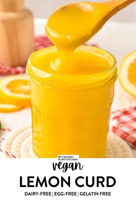 Vegan Lemon Curd Dairy Free Lemon Curd, Vegan English Muffins, Vegan Lemon Curd, Vegan Lemon Cake, Lemon Curd Cake, Vegan Pie Crust, Healthy Vegan Diet, Vegan Gluten Free Desserts, Vegan Whipped Cream