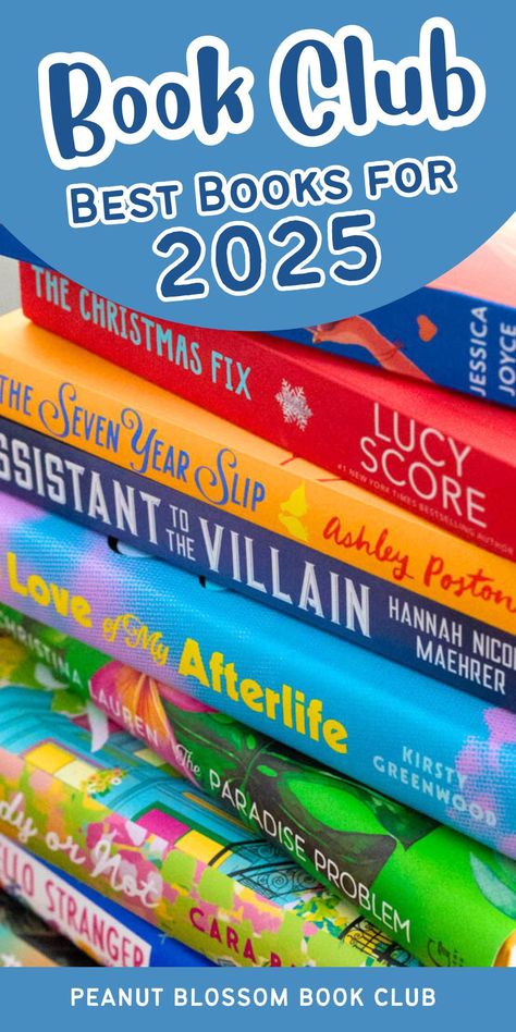 Best Book Club Picks for 2025 Book Club Books For 2025, Book Club Picks, February Book Club Ideas, Apps For Reading Books, 2025 Book Challenge, Best Books 2024, Book Club Themes, Small Great Things Book, Book Club Ideas Hosting