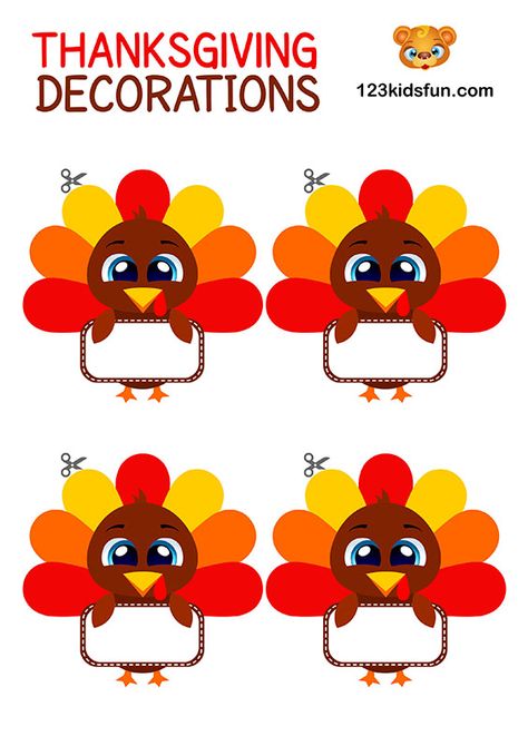 Thanksgiving Decorations For Classroom, Thanksgiving Decorations Classroom, Thankful Turkey Craft For Kids Printable, Thanksgiving Decorations For Kids, Thanksgiving Placemats Preschool Printable, Free Thanksgiving Placemat Printables, Cubby Tags Preschool, Thanksgiving Placemats Kids Printable, Turkey Cards