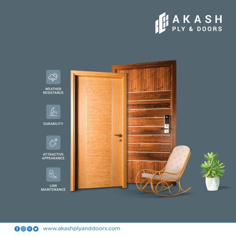 Some advantages of flush doors: 🚪 Attractive Appearance 🚪 Durability 🚪 Water Resistant 🚪 Low Maintenance Get in touch with us today or #dmus to explore a huge range of flush doors. Door Social Media Design, Door Social Media Post Design, Door Creative Ads, Door Poster Design, Door Advertising, Plywood Door, Instagram Grid Layout, Furniture Graphic, Door Poster