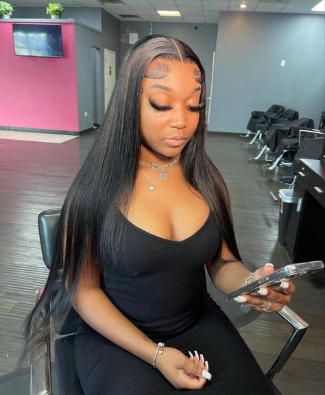 Frontal Wig Hairstyles, Hair Wigs For Black Women, Bad Bad, Quick Weave Hairstyles, Lace Front Wigs Human Hair, Frontal Hairstyles, Lace Front Human Hair Wigs, Flat Iron Hair Styles, Hair Ponytail