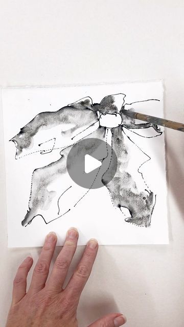 Chinese Brush, Watercolor Journal, Ink Drawing Illustration, Ink Drawing, Art Techniques, Watercolor Art, Drawings