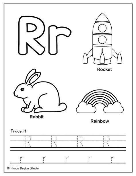 Letter R Coloring Pages Letter R Activities For Preschool Crafts, Alphabet R, Letter R Craft, Letter R Worksheets Preschool, Letter R Worksheets Kindergarten, Letter R Tracing Worksheets, Letter R Activities, Free Alphabet Printables, Free Printable Alphabet Worksheets