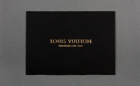 Invite - Louis Vuitton Fashion Invitation, Fashion Show Invitation, Name Card Design, Vip Card, 2011 Fashion, Stationery Inspiration, Welcome Letters, Magazine Fashion, 카드 디자인