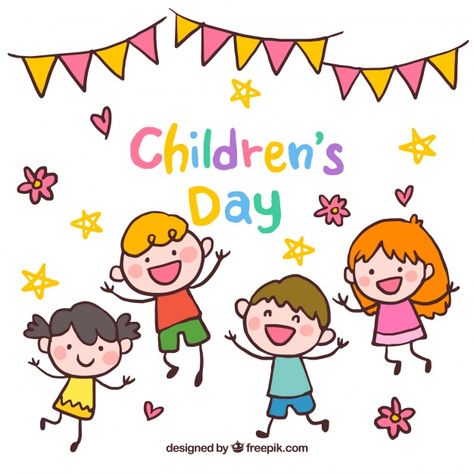 Happy Childrens Day Poster, Children's Day Message, Children's Day Craft, Childrens Day Illustration, Children's Day Wishes, Babysitting Flyers, Uncles Day, Childrens Day Quotes, Children's Day Poster