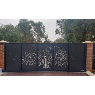 American Flag Metal Art, Pagar Modern, Metal Gates Design, Fence Wall Design, Gate Wall Design, Gate Designs Modern, Entry Gate, Grill Gate Design, House Main Gates Design