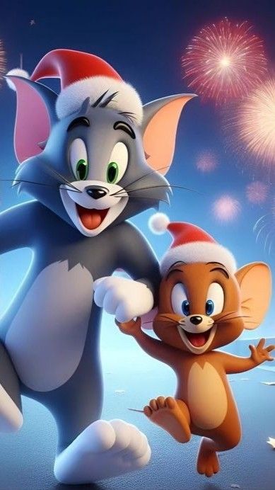 Tom Och Jerry, Christmas Cartoon Pictures, Jerry Wallpapers, Tom And Jerry Pictures, Tom And Jerry Wallpapers, Tom Und Jerry, Tom Et Jerry, Jerry Cartoon, Tom And Jerry Cartoon