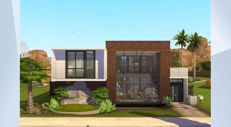 Casa Loft, Loft Industrial, Casas The Sims 4, Sims 1, The Sims 4, The Sims, Sims 4, Loft, House Styles