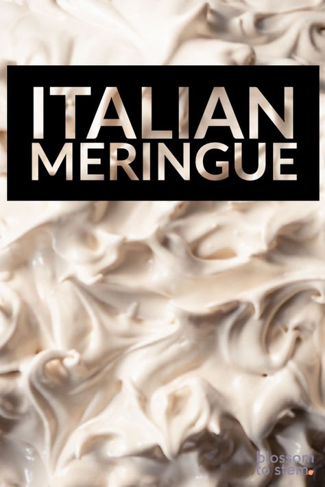 Marange Recipe, Best Meringue Recipe, Italian Meringue Recipe, Italian Merengue, Easy Meringue Recipe, Easy Meringues, Italian Eggs, Peppermint Meringues, Italian Buttercream