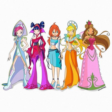 Winxenergy on Instagram: "do you remember these outfits from season 1?🧚‍♀️🧚‍♀️" Winx Club Season 1 Outfits, Barbie Outfits 2023, Winx Club Dresses, Bloom Season 1, Winx Season 1, Winx Outfits, Musa Winx Club, Flora Winx Club, Musa Winx