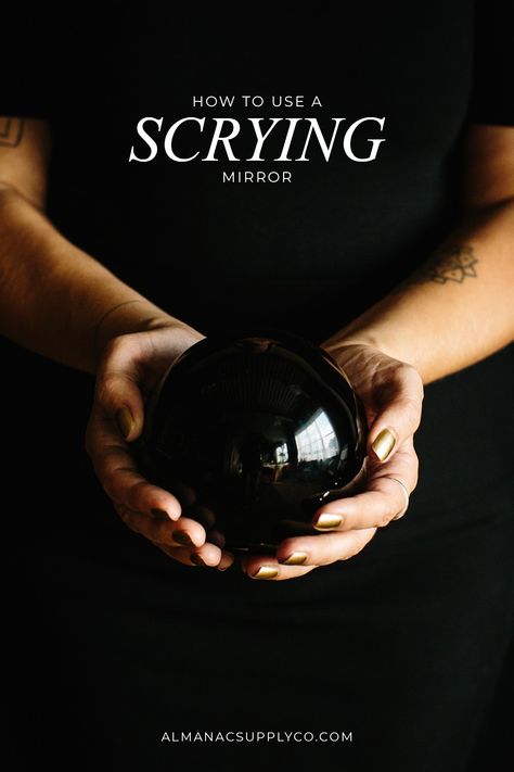 Learn how to use a scrying mirror for yourself as a tool for self-reflection with obsidian. It has also been used in more special ways including in many spiritual rituals as a black mirror. Spirit Guides Meditation, Mirror Magic, Spiritual Rituals, Hecate Goddess, Scrying Mirror, Old English Words, Practical Tools, Buddhist Wisdom, Hidden Truths