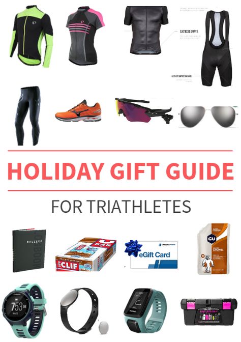 Triathletes, it's time to get your wishlists updated. Holiday Gift Guide for Triathletes http://www.active.com/triathlon/articles/holiday-gift-guide-for-triathletes?cmp=17N-PB33-S14-T1-D3--1101 Gifts For Triathletes, Triathlon Training, Congratulations Gift, Cycling Kit, Best Gym, Gift Guides, Holiday Gift Guide, Triathlon, Egift Card