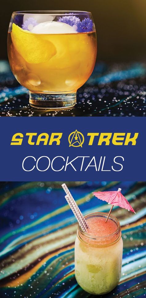 Star Trek Birthday, Star Trek Party, Star Trek Wedding, Raspberry Mojito, Birthday Cocktails, Star Wars Party, Theme Halloween, Adult Drinks, Clean Eating Snacks