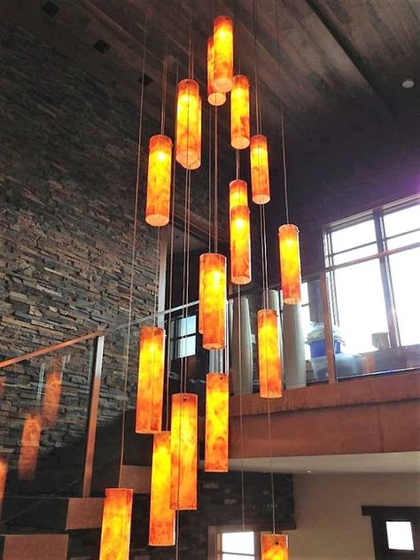 GALILEE | RESIDENTIAL Large Foyer Chandeliers, Foyer Ceiling Lights, Large Glass Pendant, Chandelier Contemporary, Cylinder Lamp, Kitchen Island Lighting Modern, Colorful Chandelier, Blown Glass Lighting, Orb Chandelier